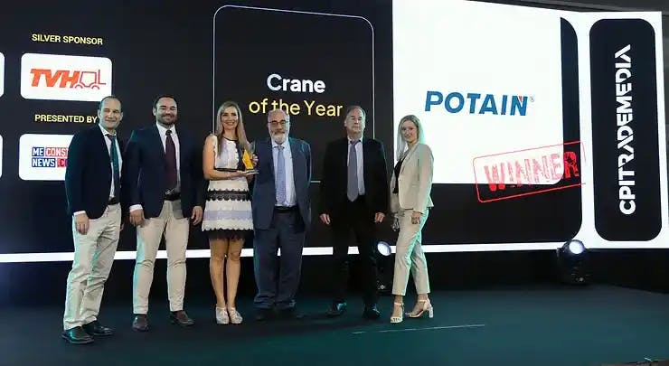 Potain and Grove Cranes Win Top Construction Machinery Awards in the Middle East