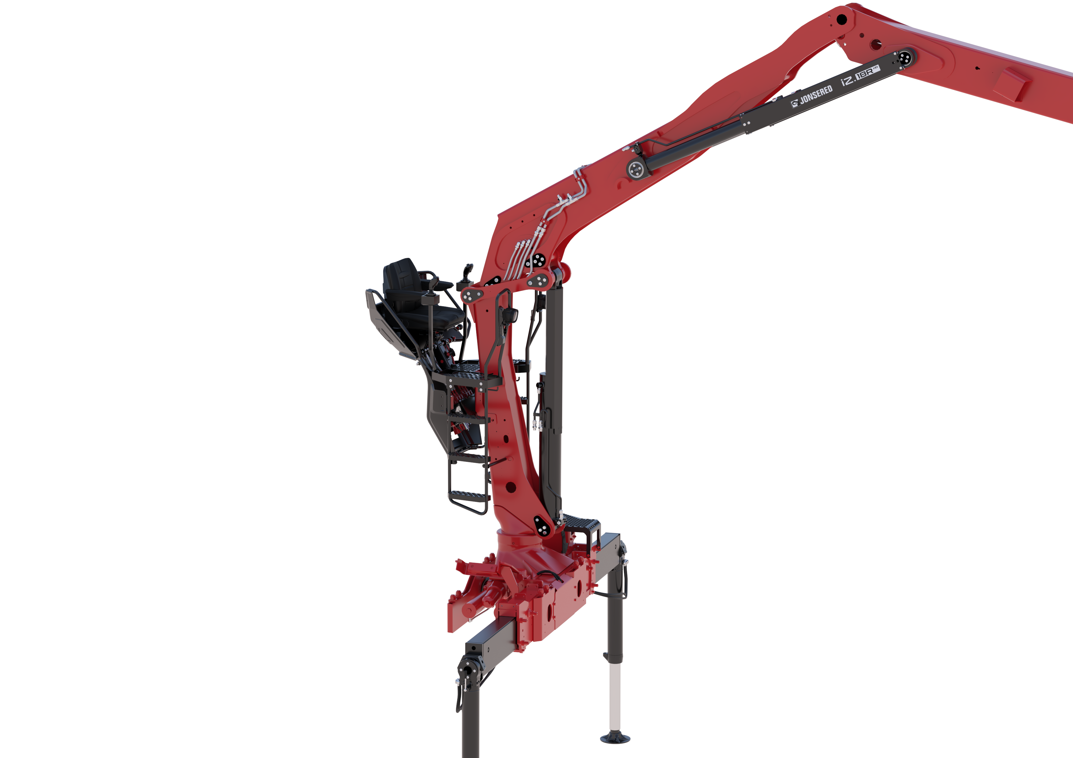 Hiab Launches JONSERED iZ.18R HD Recycling Crane