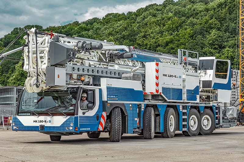 Liebherr Expands Mobile Construction Crane Range With MK 120-5.1