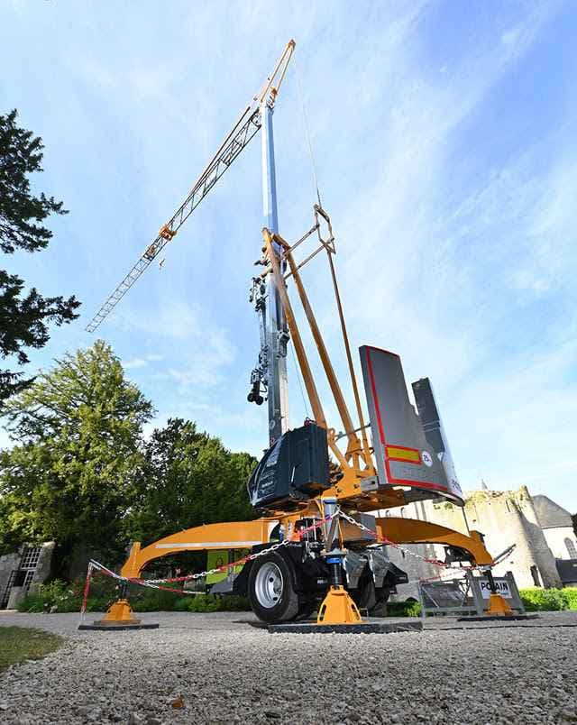 Manitowoc Unveiled New Potain Igo M 24-19 Crane